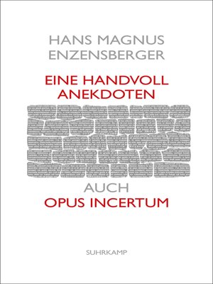 cover image of Eine Handvoll Anekdoten